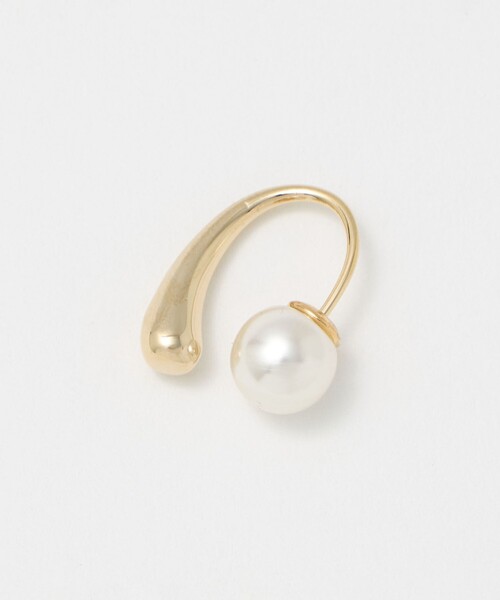 BEAUTY&YOUTH UNITED ARROWS（ビューティーアンドユースユナイテッドアローズ）の「パールモチーフバック フック ピアス（ピアス（両耳用）・レディース・ゴールド・FREE）」の6枚目の写真