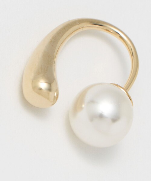 BEAUTY&YOUTH UNITED ARROWS（ビューティーアンドユースユナイテッドアローズ）の「パールモチーフバック フック ピアス（ピアス（両耳用）・レディース・ゴールド・FREE）」の9枚目の写真