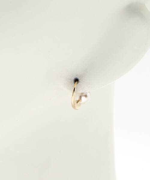 BEAUTY&YOUTH UNITED ARROWS（ビューティーアンドユースユナイテッドアローズ）の「パールモチーフバック フック ピアス（ピアス（両耳用）・レディース・ゴールド・FREE）」の10枚目の写真