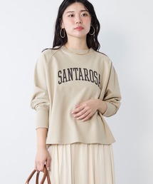 MICA&DEAL | "SANTAROSA"ラグランスリーブロゴスウェット(スウェット)