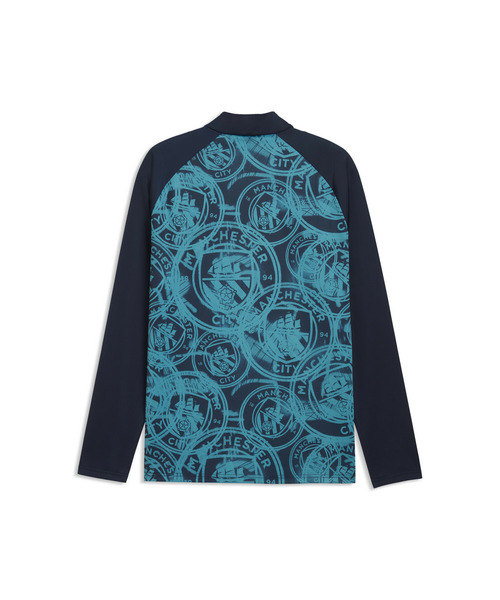 PUMA(プーマ)の「PUMA プーマ メンズ マンチェスターシティ FC 1/4 ジップトップ(Tシャツ/カットソー・メンズ・ネイビー・LARGE/X-LARGE/X-SMALL/MEDIUM/SMALL)」の8枚目の写真