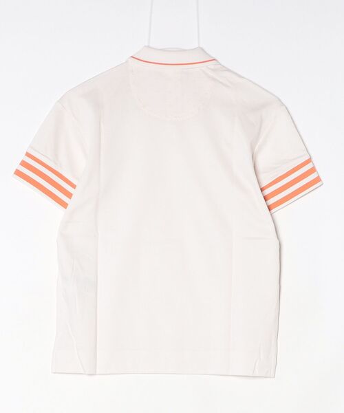 adidas(アディダス)の「オリジナルス スリーストライプス ポロシャツ【adidas Golf/アディダスゴルフ】(ポロシャツ・レディース・ホワイト系その他/ブルー・MEDIUM/X-SMALL/X-LARGE/LARGE/SMALL)」の20枚目の写真