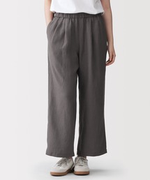 無印良品 | 婦人 リネン 洗いざらしイージーワイドパンツ(その他パンツ)