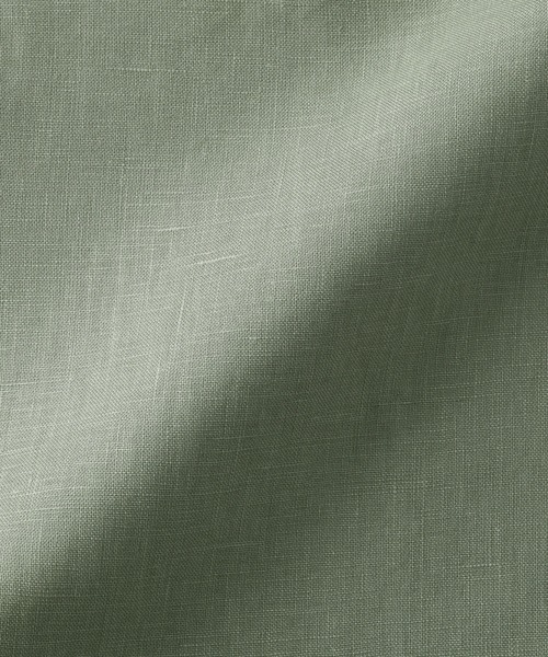 無印良品（ムジルシリョウヒン）の「婦人　リネン　洗いざらしイージーワイドパンツ（その他パンツ・レディース・キナリ/グレー系/チャコールグレー/スモーキーグリーン系/ブラック・XL/L/M/S）」の7枚目の写真