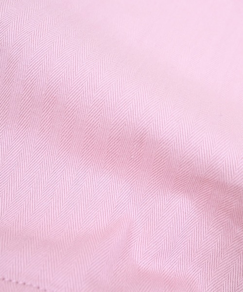 MARKEY'S（マーキーズ）の「ヘリンボンツイルミリタリーベスト（ベスト・キッズ・ライトピンク/ネイビー・S/M/L/LL）」の4枚目の写真