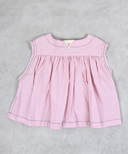 MARKEY'S（マーキーズ）の「ヘリンボンツイルミリタリーベスト（ベスト・キッズ・ライトピンク/ネイビー・S/M/L/LL）」の12枚目の写真