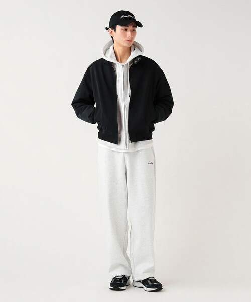 BEAMS HEART（ビームスハート）の「ナイロンコットン ドッグイヤー ブルゾン【ユニセックス】（ブルゾン・メンズ・ブラック/ベージュ・MEDIUM/LARGE/SMALL）」の8枚目の写真