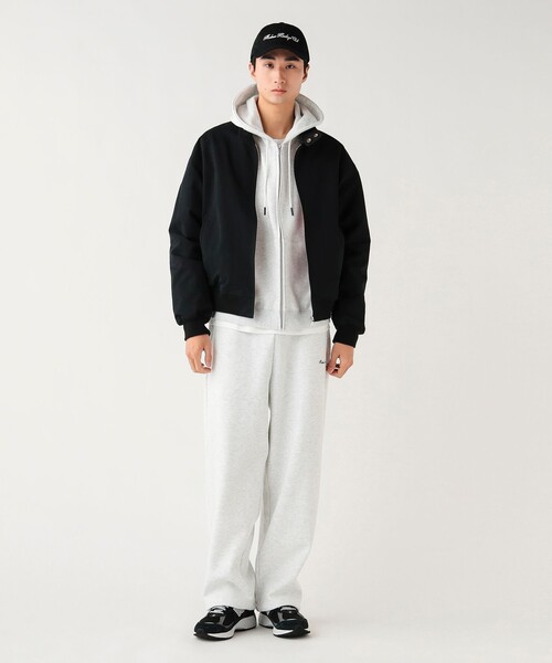 BEAMS HEART（ビームスハート）の「ナイロンコットン ドッグイヤー ブルゾン【ユニセックス】（ブルゾン・メンズ・ブラック/ベージュ・MEDIUM/LARGE/SMALL）」の9枚目の写真