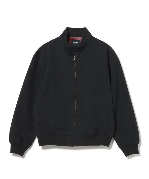 BEAMS HEART（ビームスハート）の「ナイロンコットン ドッグイヤー ブルゾン【ユニセックス】（ブルゾン・メンズ・ブラック/ベージュ・MEDIUM/LARGE/SMALL）」の13枚目の写真