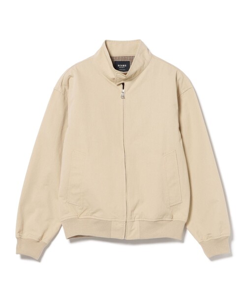 BEAMS HEART（ビームスハート）の「ナイロンコットン ドッグイヤー ブルゾン【ユニセックス】（ブルゾン・メンズ・ブラック/ベージュ・MEDIUM/LARGE/SMALL）」の19枚目の写真