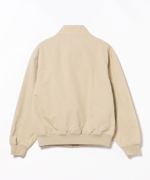 BEAMS HEART（ビームスハート）の「ナイロンコットン ドッグイヤー ブルゾン【ユニセックス】（ブルゾン・メンズ・ブラック/ベージュ・MEDIUM/LARGE/SMALL）」の21枚目の写真