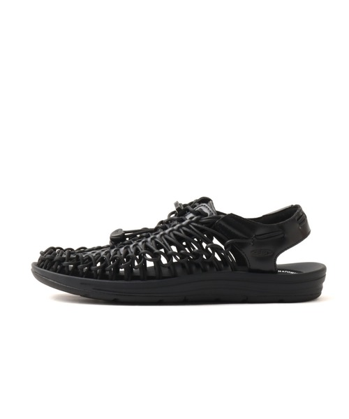 KEEN(キーン)の「KEEN UNEEK LEATHER / キーン ユニーク レザー(サンダル・メンズ・ブラック・24.5cm/24.0cm/23.5cm/23.0cm/29.0cm/28.5cm/28.0cm/27.5cm/27.0cm/26.5cm/26.0cm/25.5cm/25.0cm)」の4枚目の写真