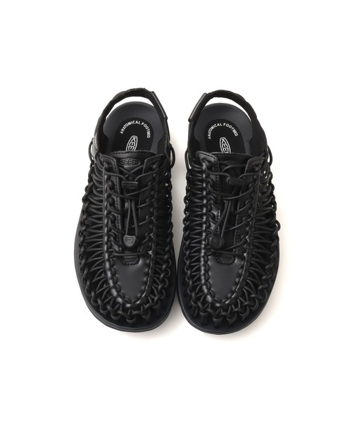 KEEN(キーン)の「KEEN UNEEK LEATHER / キーン ユニーク レザー(サンダル・メンズ・ブラック・24.5cm/24.0cm/23.5cm/23.0cm/29.0cm/28.5cm/28.0cm/27.5cm/27.0cm/26.5cm/26.0cm/25.5cm/25.0cm)」の5枚目の写真