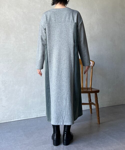 un dix cors（アンディコール）の「デニム切替ワンピース（ワンピース・レディース・ネイビー/グレー/ブラック・FREE）」の11枚目の写真