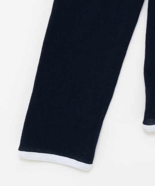 NOLLEY’S(ノーリーズ)の「ウォッシャブルシアー配色ロンT(Tシャツ/カットソー・レディース・サックスブルー/ホワイト/ネイビー・38)」の8枚目の写真