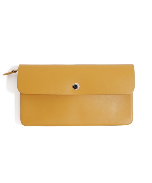 STANDARD SUPPLY（スタンダードサプライ）の「スタンダードサプライ / PAL パル / LONG FLAP WALLET ロングフラップウォレット 長財布 本革（財布・レディース・グレー/ダークグリーン/カーキ/マスタード/ダークブラウン/コーラルピンク・FREE）」の5枚目の写真