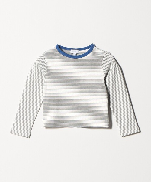 green label relaxing（グリーンレーベルリラクシング）の「ボーダーTシャツ＋キャミソール セット / キッズ 100cm-130cm（Tシャツ/カットソー・キッズ・イエロー/パープル/オフホワイト・120cm/100cm/110cm/130cm）」の12枚目の写真