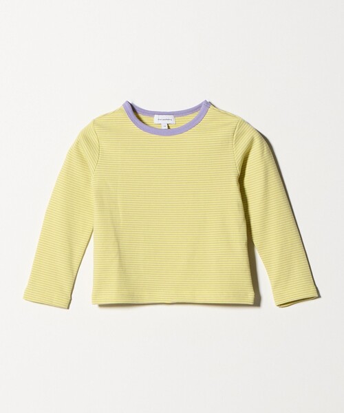 green label relaxing（グリーンレーベルリラクシング）の「ボーダーTシャツ＋キャミソール セット / キッズ 100cm-130cm（Tシャツ/カットソー・キッズ・イエロー/パープル/オフホワイト・120cm/100cm/110cm/130cm）」の20枚目の写真