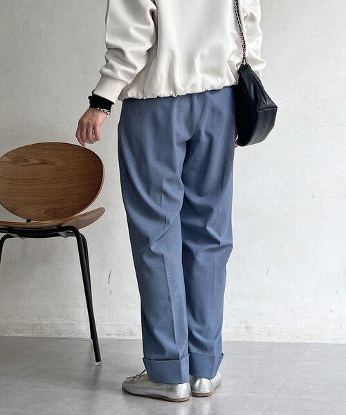 un dix cors（アンディコール）の「ドロストテーパードパンツ（その他パンツ・レディース・ライトグレー/グレー/ブラック・FREE）」の8枚目の写真