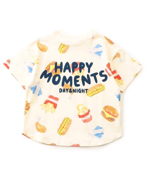 BIT'Z（ビッツ）の「楽しいテーマパーク柄Tシャツ（Tシャツ/カットソー・キッズ・ミント/アイボリー・120/110/100/95/90/80）」の5枚目の写真