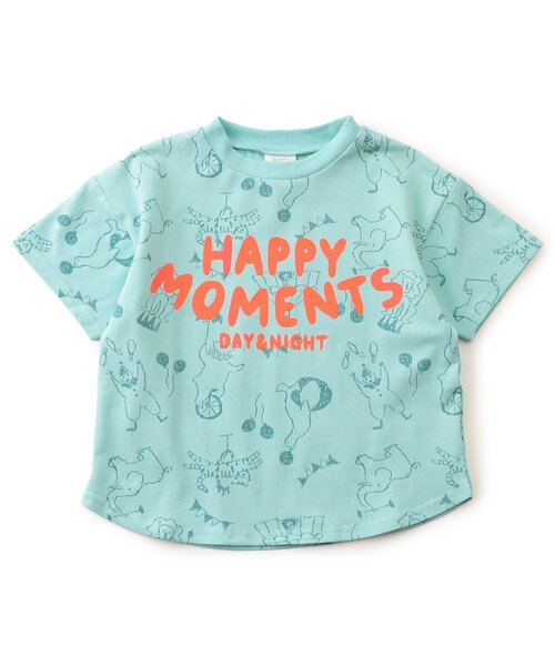 BIT'Z（ビッツ）の「楽しいテーマパーク柄Tシャツ（Tシャツ/カットソー・キッズ・ミント/アイボリー・120/110/100/95/90/80）」の6枚目の写真