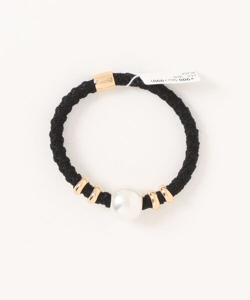 チャイハネ（チャイハネ）の「【チャイハネ】エキパールヘアゴム（ヘアゴム・レディース・ピンク/ブルー/パープル/オレンジ/カーキ/ブラック・FREE）」の7枚目の写真