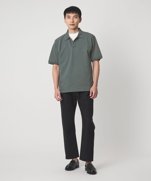 BROOKS BROTHERS(ブルックスブラザーズ)の「【別注】<Brooks Brothers>GLR カノコ ポロシャツ(ポロシャツ・メンズ・オリーブ/ブラック・L/M/S)」の9枚目の写真
