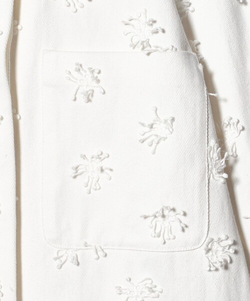BEAUTY&YOUTH UNITED ARROWS（ビューティーアンドユースユナイテッドアローズ）の「コットン エンブロイダリー ジャケット（その他アウター・レディース・ホワイト/ブラック・M/S）」の14枚目の写真