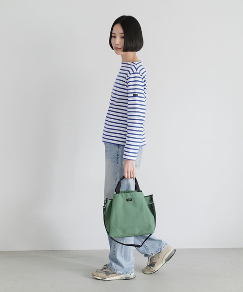 STANDARD SUPPLY（スタンダードサプライ）の「スタンダードサプライ / SIMPLICITY 26SS LIMITED COLORシンプリシティ26春夏 限定カラー / 2WAY FOLD TOTE ツーウェイフォールドトート（トートバッグ・レディース・ミント・FREE）」の11枚目の写真