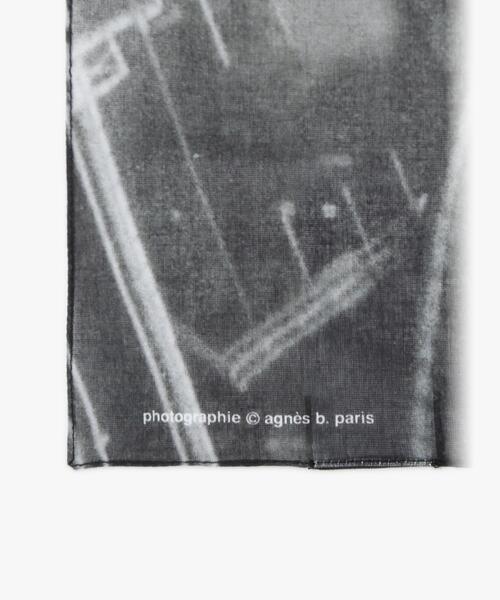 agnes b.(アニエスベー)の「フォトプリント バンダナ ”View from Agnes’ hotel window in Tokyo”(マフラー・レディース・マルチ・FREE)」の3枚目の写真