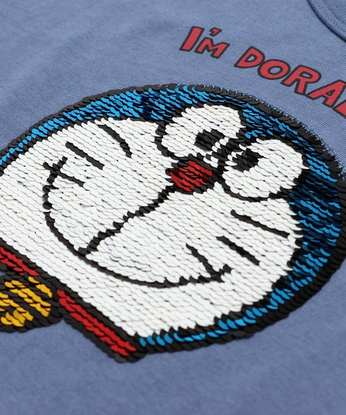 chil2(チルツー)の「〈アイムドラえもん〉半袖Tシャツ(Tシャツ/カットソー・キッズ・イエロー/グレイッシュブルー・120cm/110cm/100cm/90cm)」の6枚目の写真
