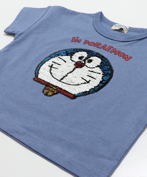 chil2(チルツー)の「〈アイムドラえもん〉半袖Tシャツ(Tシャツ/カットソー・キッズ・イエロー/グレイッシュブルー・120cm/110cm/100cm/90cm)」の10枚目の写真
