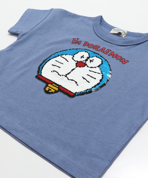 chil2(チルツー)の「〈アイムドラえもん〉半袖Tシャツ(Tシャツ/カットソー・キッズ・イエロー/グレイッシュブルー・120cm/110cm/100cm/90cm)」の11枚目の写真