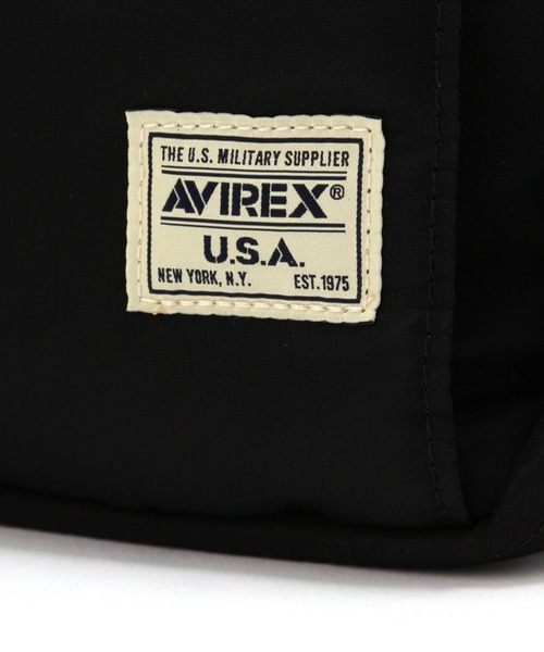 AVIREX(アヴィレックス)の「AVIREX -FLIGHT NYLON VERTICAL SHOULDER(ショルダーバッグ・メンズ・ブラック/カーキ・FREE)」の9枚目の写真