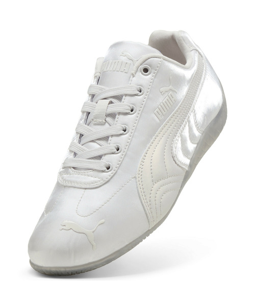 PUMA（プーマ）の「PUMA プーマ ウィメンズ スピードキャット アノダイズド スニーカー（スニーカー・レディース・ヘザーグレー/オフホワイト/ブラック・25.0cm/22.0cm/22.5cm/24.5cm/23.0cm/23.5cm/24.0cm/25.5cm/26.0cm）」の4枚目の写真