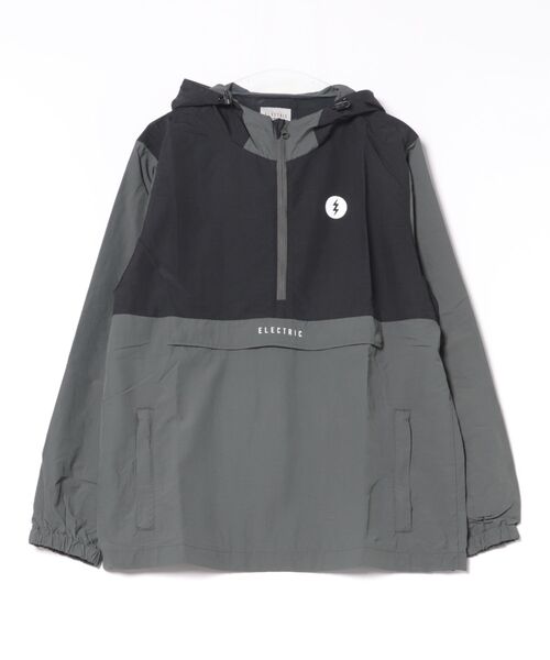 ELECTRIC(エレクトリック)の「Electric/エレクトリック LIGHT PACKABLE ANORAK E26SJ04(その他アウター・メンズ・ブラック×グレー/ブラック・XL/L/M)」の2枚目の写真