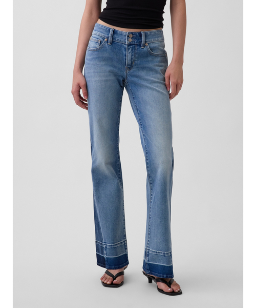 GAP(ギャップ)の「ローライズ ロング&リーンデニム(デニムパンツ・レディース・ライトインディゴブルー・26/25/24/23/30/29/28/27)」の6枚目の写真