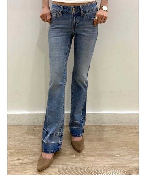 GAP(ギャップ)の「ローライズ ロング&リーンデニム(デニムパンツ・レディース・ライトインディゴブルー・26/25/24/23/30/29/28/27)」の7枚目の写真