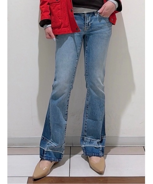 GAP(ギャップ)の「ローライズ ロング&リーンデニム(デニムパンツ・レディース・ライトインディゴブルー・26/25/24/23/30/29/28/27)」の10枚目の写真