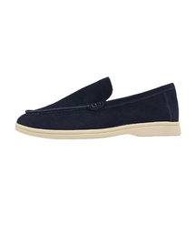 MOGAUS（モグアス）の「ローレラシンプル天然牛革ローファー（シャモアラダーインソール）3color（Men＆Women Size）（ローファー）」