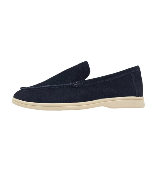 MOGAUS(モグアス)の「ローレラシンプル天然牛革ローファー(シャモアラダーインソール)3color(Men&Women Size)(ローファー・レディース・サンドベージュ/ライトベージュ/ブラック・25.5cm/23.5cm/23cm/27cm/26.5cm/26cm/25cm/24.5cm/24cm/27.5cm)」の2枚目の写真