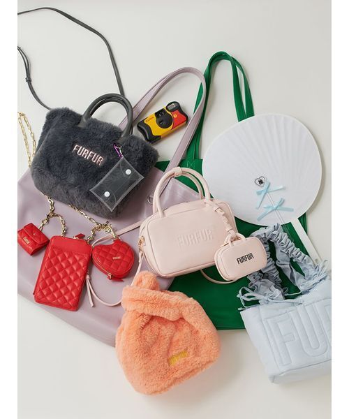 USAGI ONLINE/ZOZOTOWN限定】ファスナー付きキャリーオントートバッグ