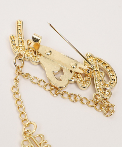 ROYAL PARTY（ロイヤルパーティー）の「オリジナルブローチ（ブローチ/コサージュ・レディース・ゴールド・FREE）」の5枚目の写真