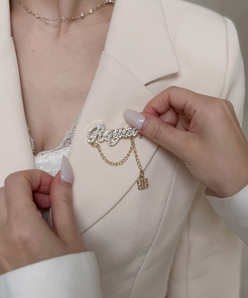 ROYAL PARTY（ロイヤルパーティー）の「オリジナルブローチ（ブローチ/コサージュ・レディース・ゴールド・FREE）」の10枚目の写真