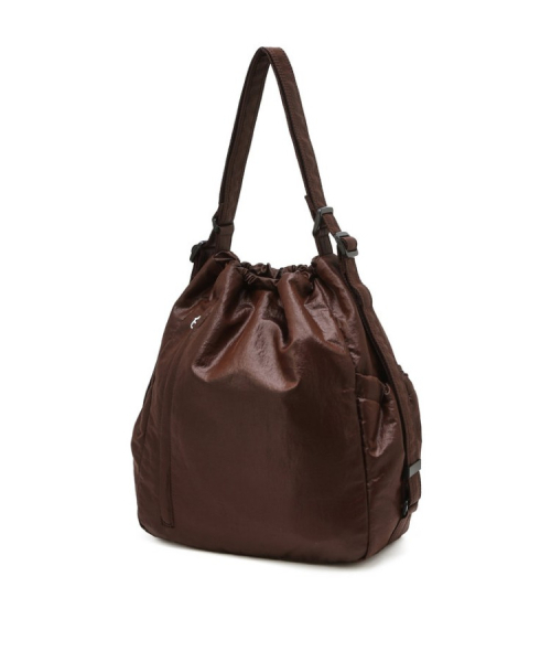 athe（アテ）の「[RUBAN] ブラウンデュフスキンリボンバックパック兼ショルダーバッグ S AABA6E917W2（バックパック/リュック・レディース・ブラウン・FREE）」の9枚目の写真