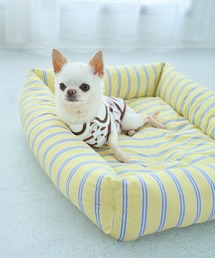 ROPE' PICNIC（ロペピクニック）の「【DOG】マルチストライプひんやりベッド（ペット用クッション/マット）」