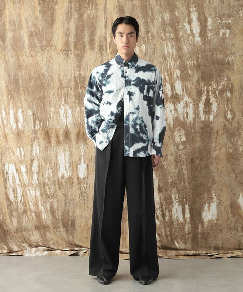 HARE(ハレ)の「【NARRIL】Wool Blend Trousers(スラックス・メンズ・ブラック/グレー・SMALL/MEDIUM)」の10枚目の写真