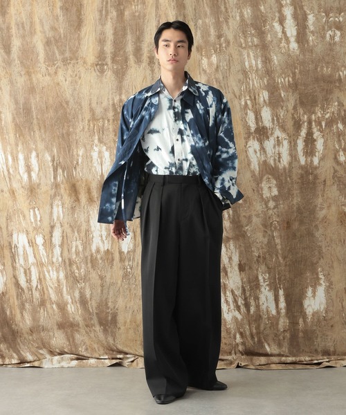 HARE(ハレ)の「【NARRIL】Wool Blend Trousers(スラックス・メンズ・ブラック/グレー・SMALL/MEDIUM)」の11枚目の写真