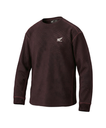 H-Tech Waffle Long Sleeve Burgundy