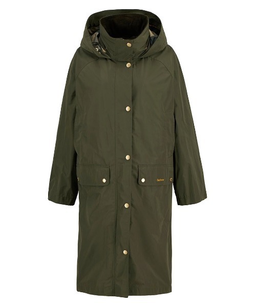 Barbour(バブアー)の「Rowtonシャワープルーフジャケット(レディース)(ブルゾン・レディース・ブラック/グリーン・8/10)」の17枚目の写真